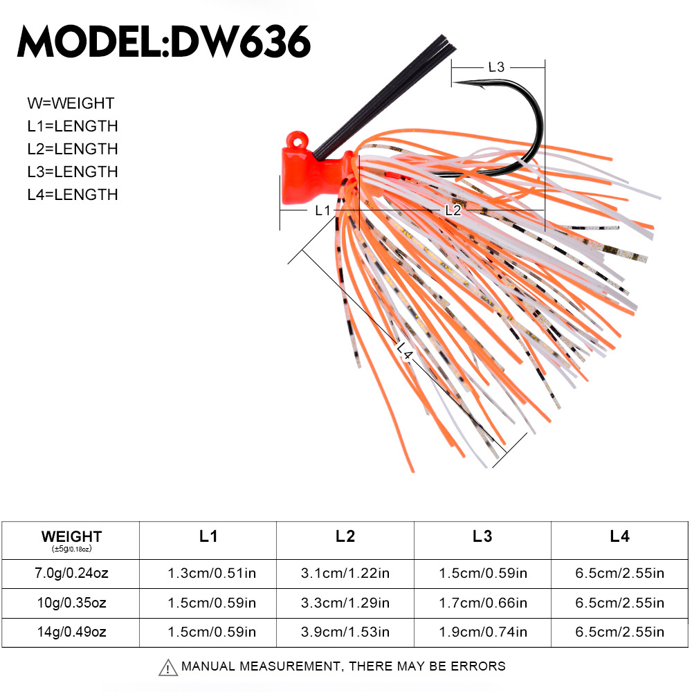 7G 10G 14G ジグフックフィッシングルアー チャター - Fishing Hook Weedless のレビューと価格