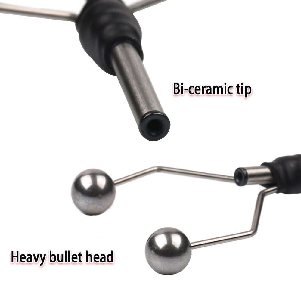 Vampfly バイセラミックチップボビンホルダーステンレス - Fishing Hook Jig のレビューと価格