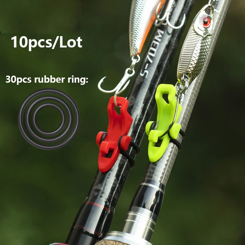 10-30 個釣り竿ポールフックキーパールアーベイトホルダー - Fishing Hook Box のレビューと価格